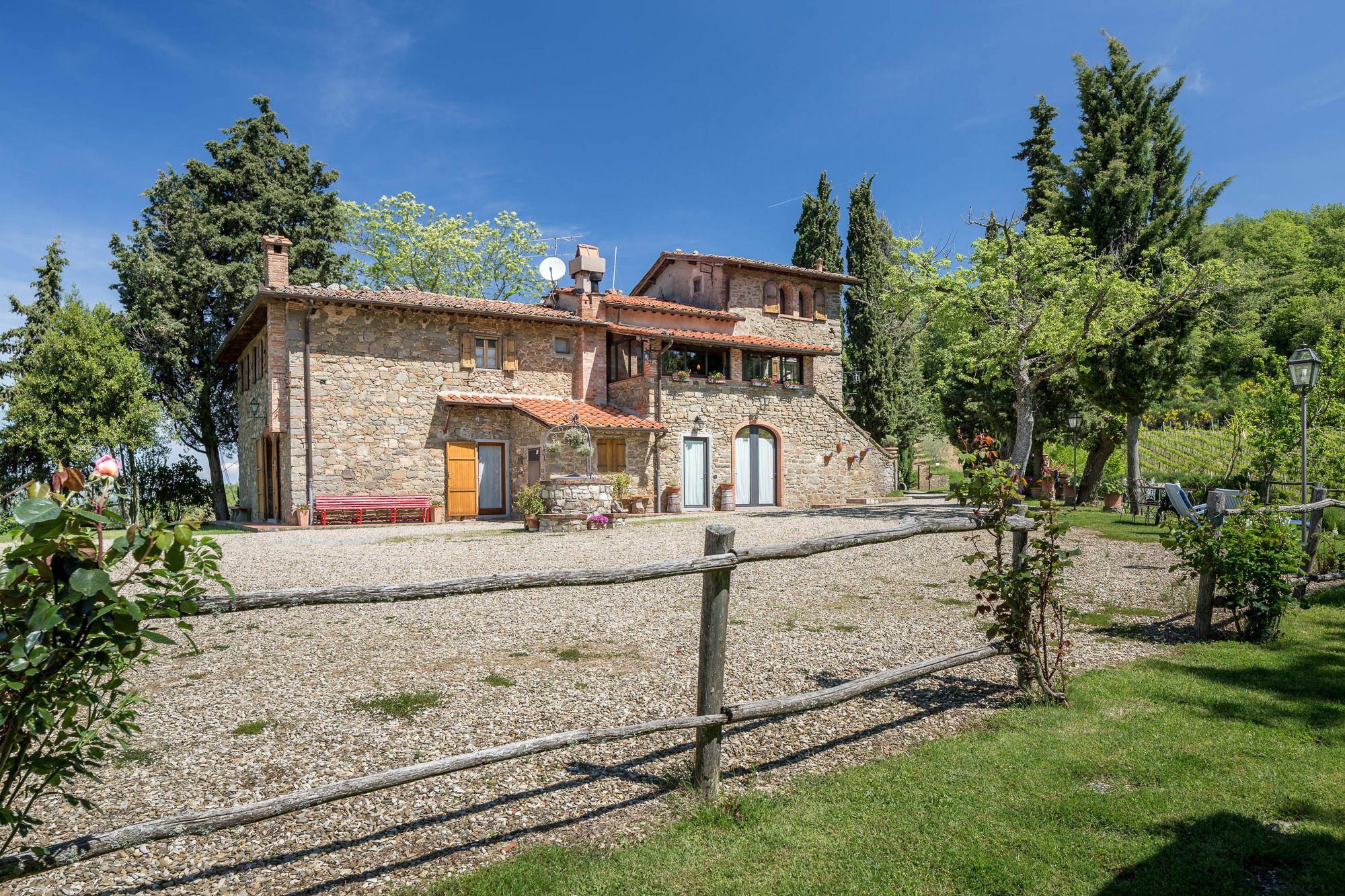 Le Cetinelle Pensionat Greve in Chianti Exteriör bild